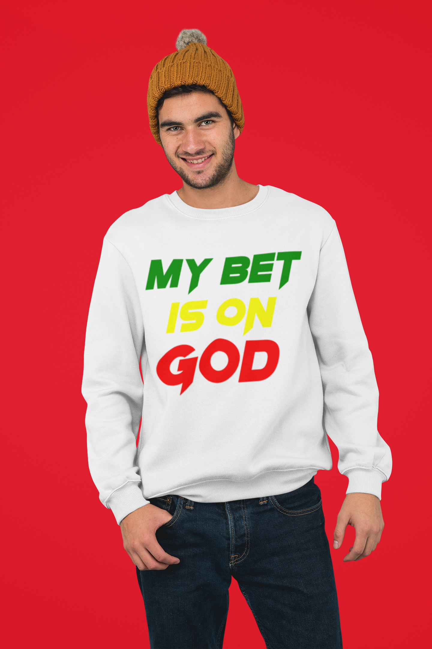 My Bet Is on God Crewneck