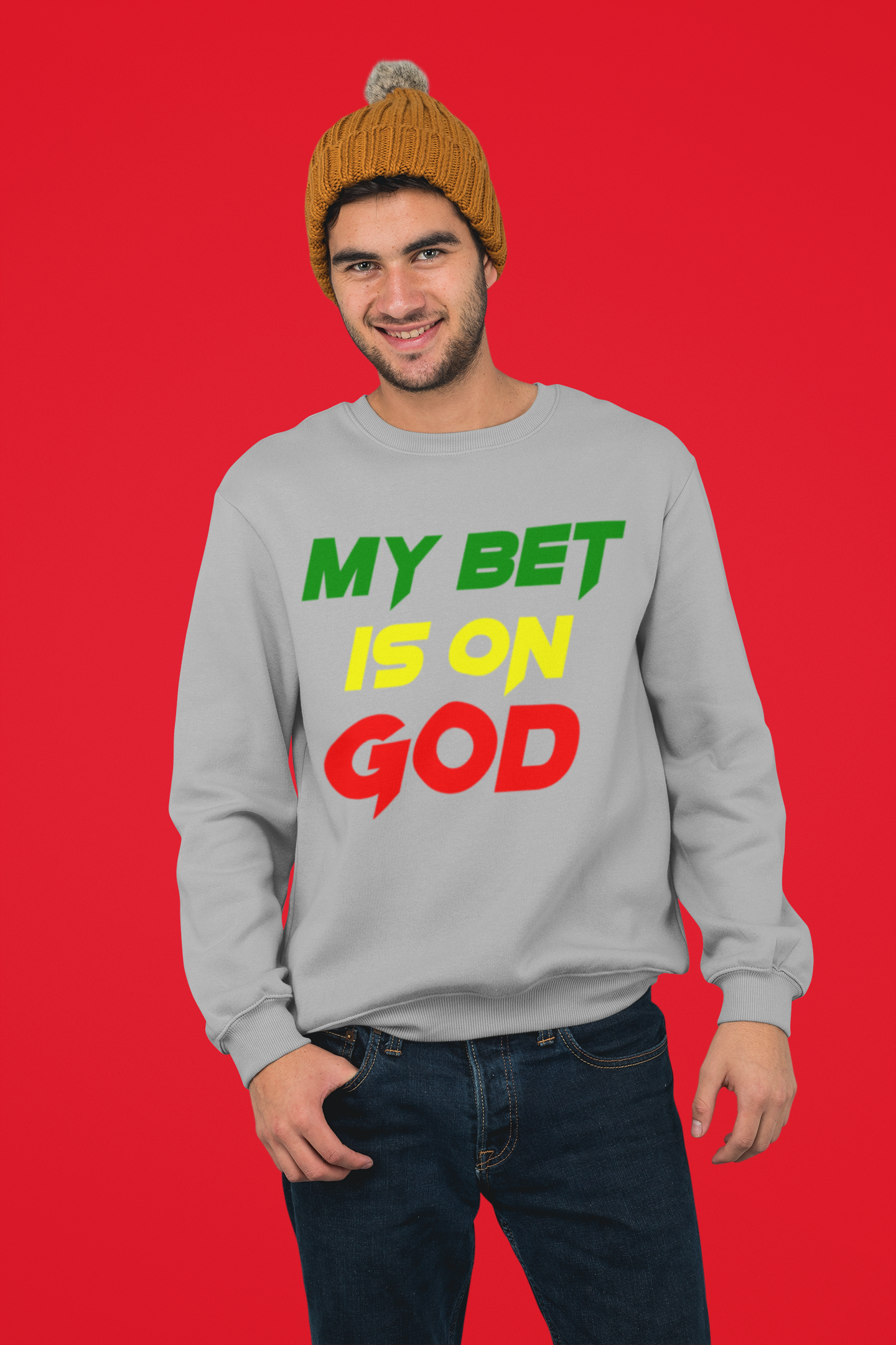 My Bet Is on God Crewneck